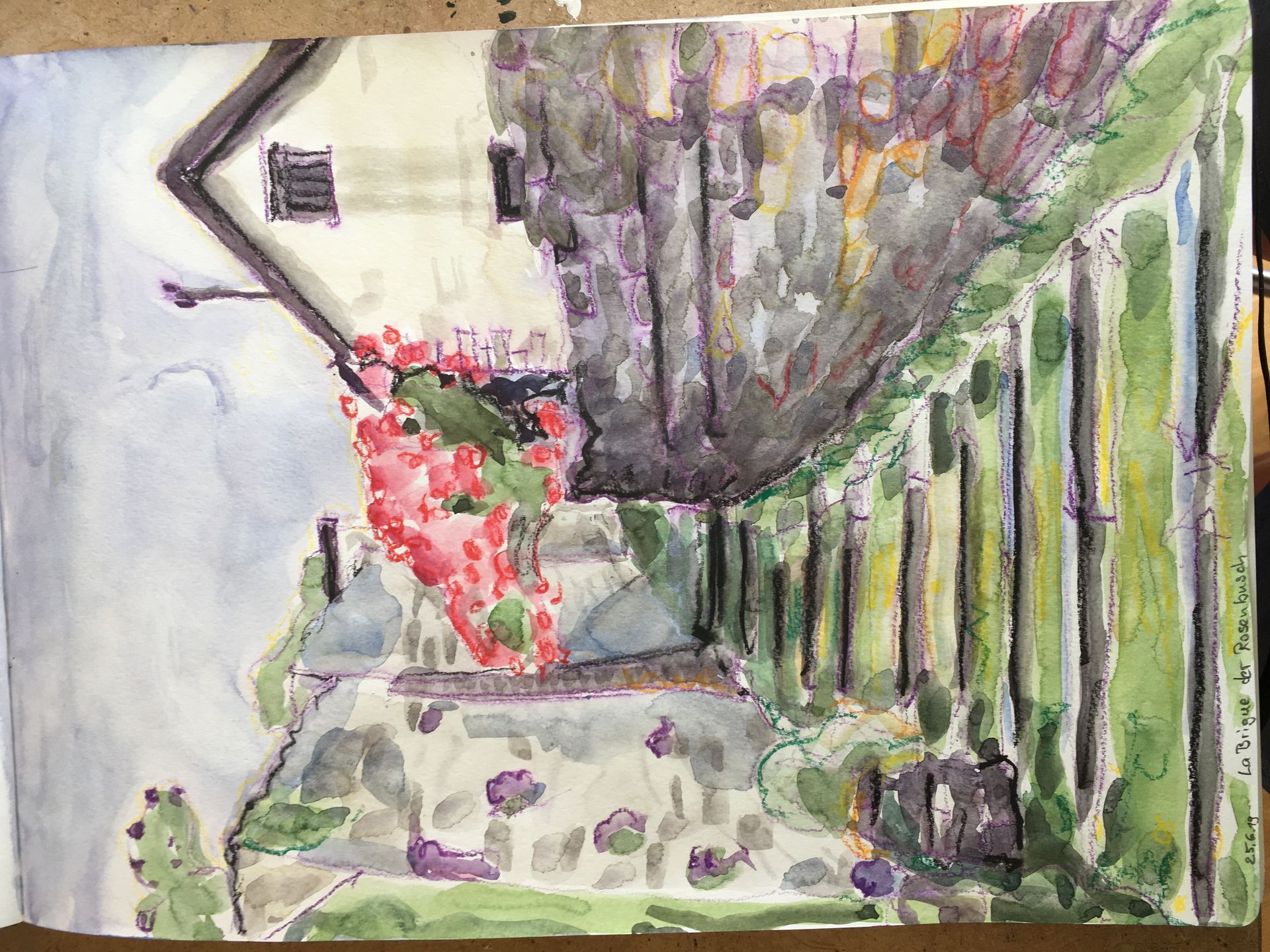 La Brigue, der Rosenbogen