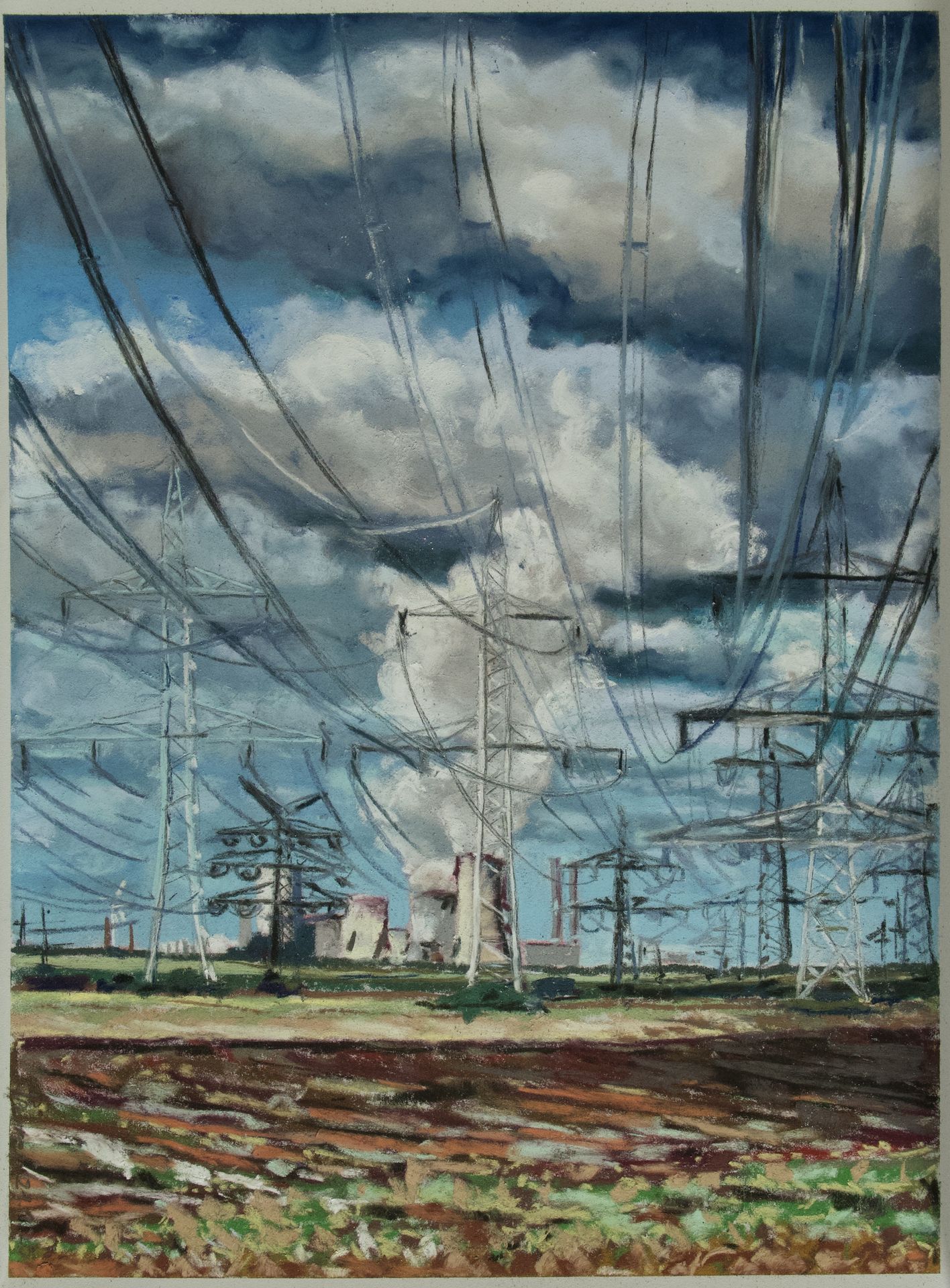 Büsdorf unter den Leitungen