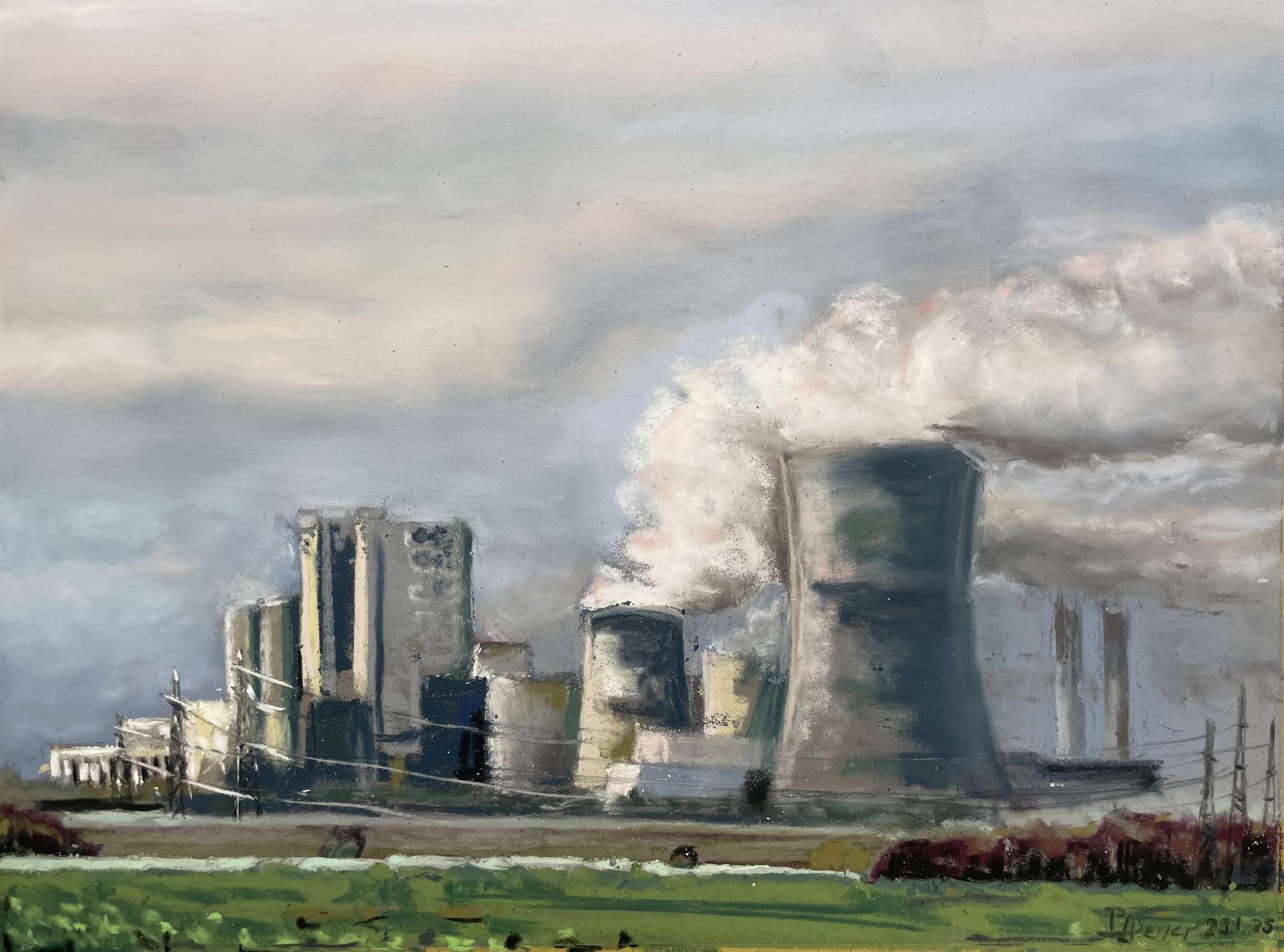 Schöne neue Welt: 4. Niederaußem im zarten Morgenlicht