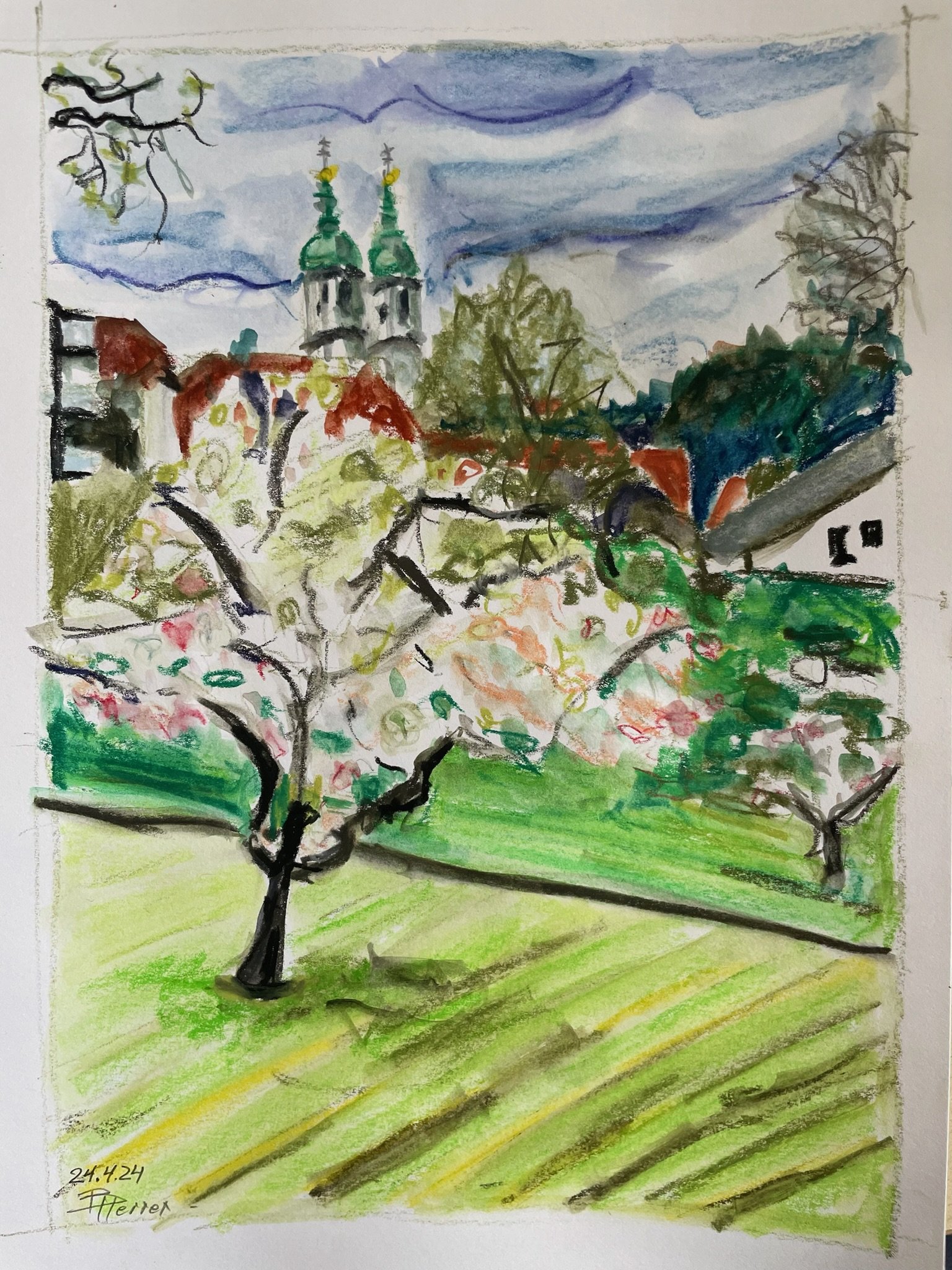 Apfelblüte