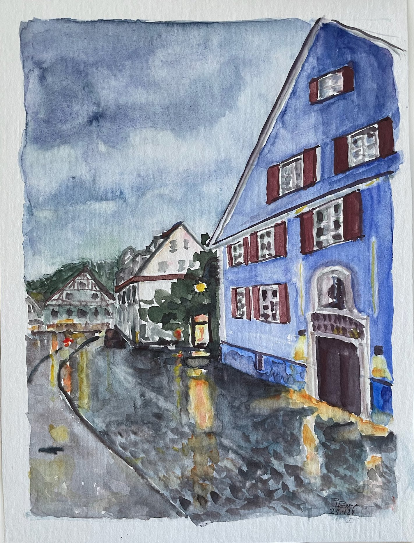Bad Waldsee: Blaues Haus