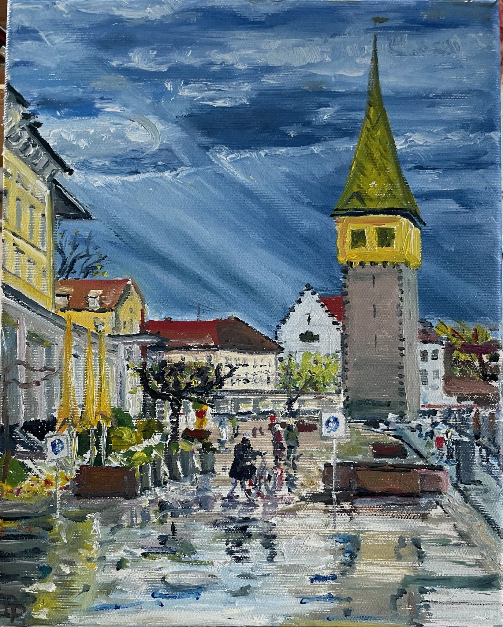Lindau nach dem Regen