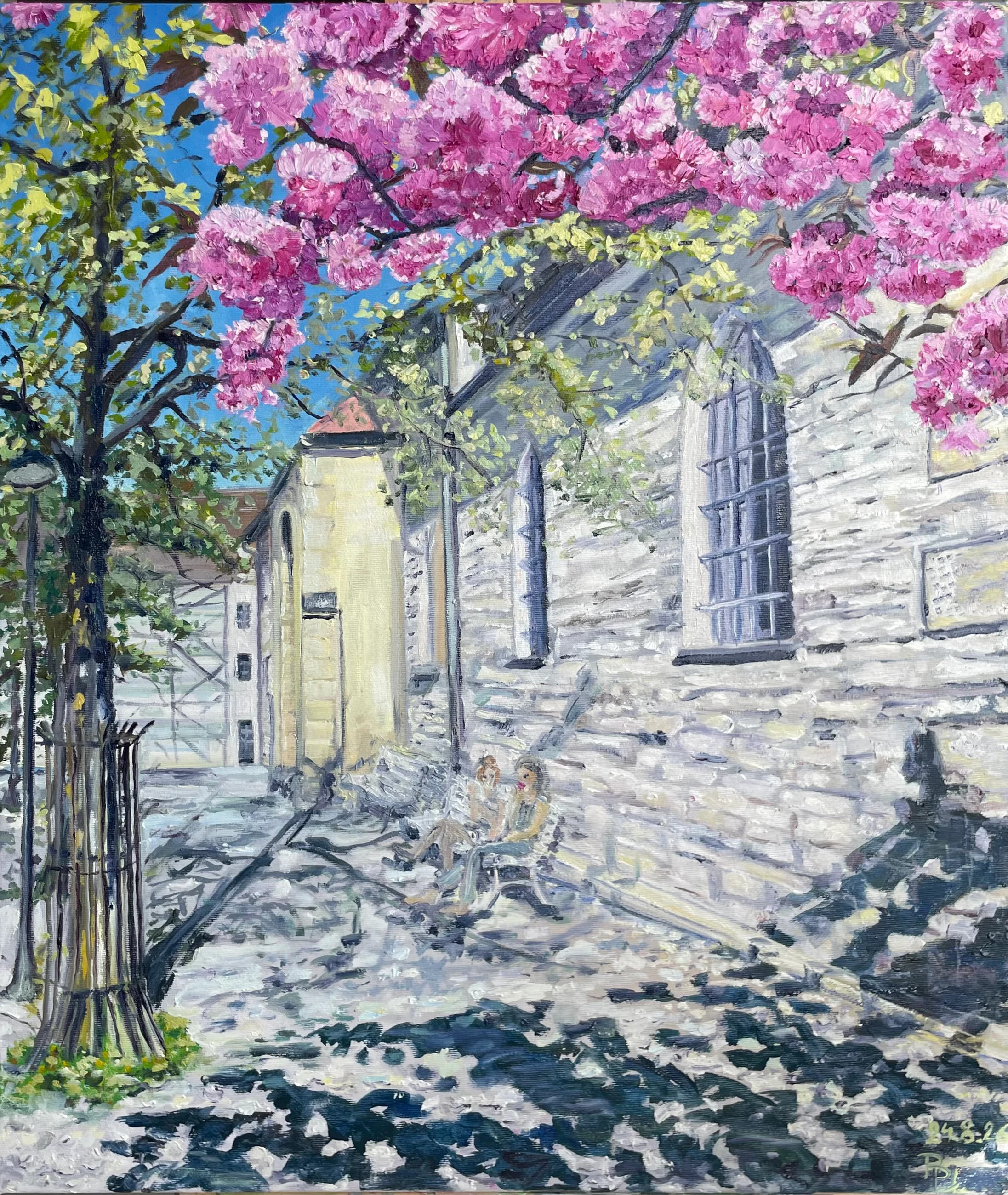 Kirschblüte an St. Jodok